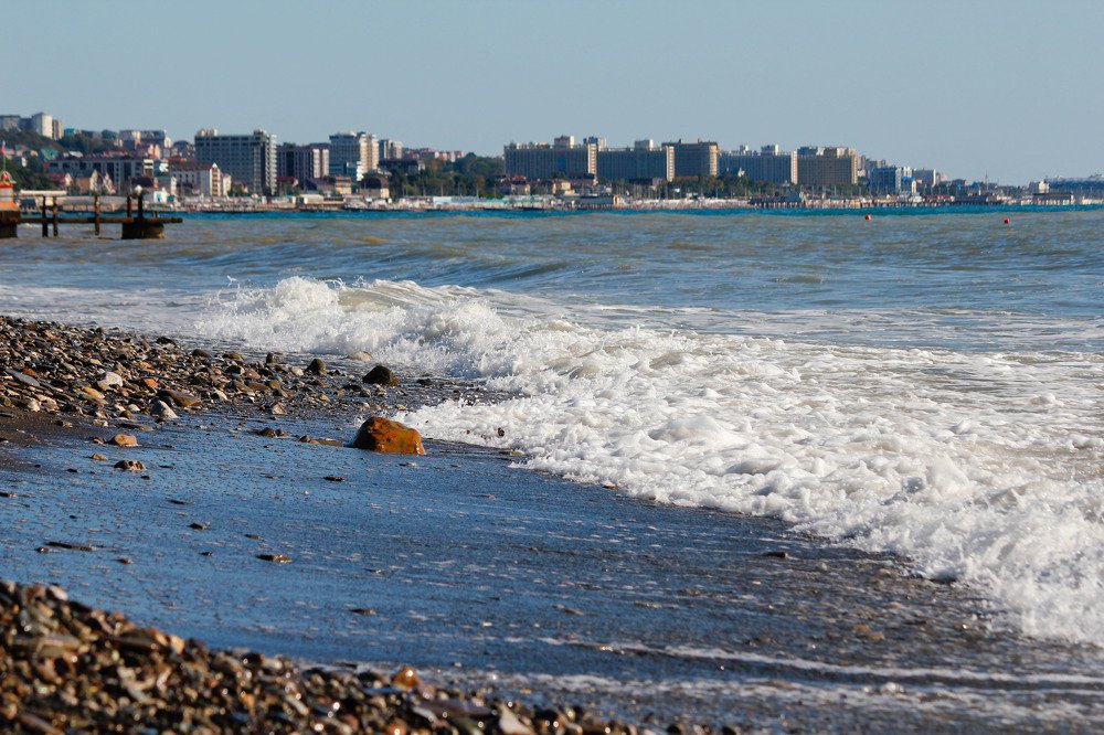 У Черного моря!