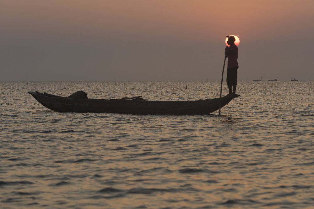 WAITING FOR THE FISH