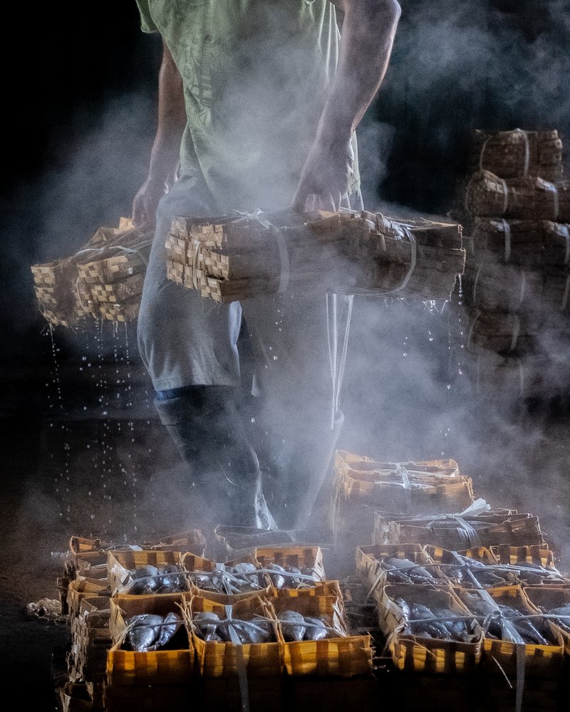 Fresh Cooked Salted Fish