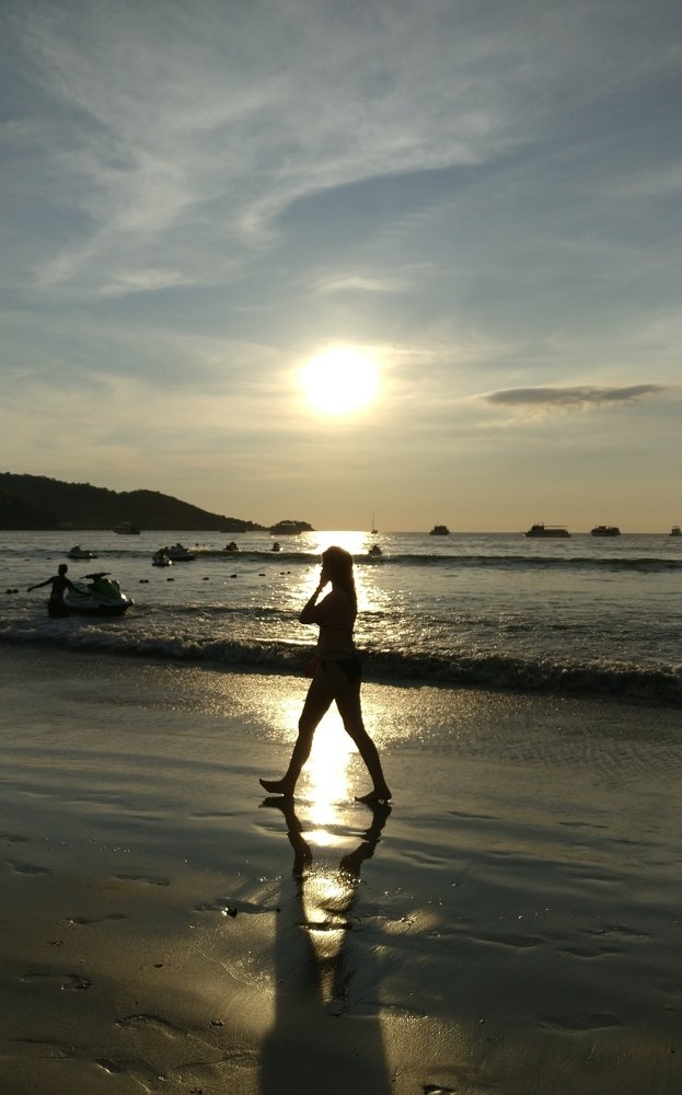 Beach And The Mermaid