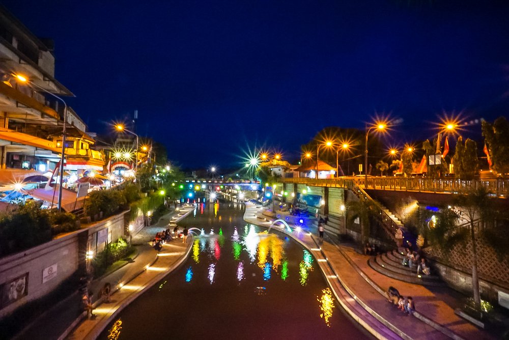 Night at Badung River