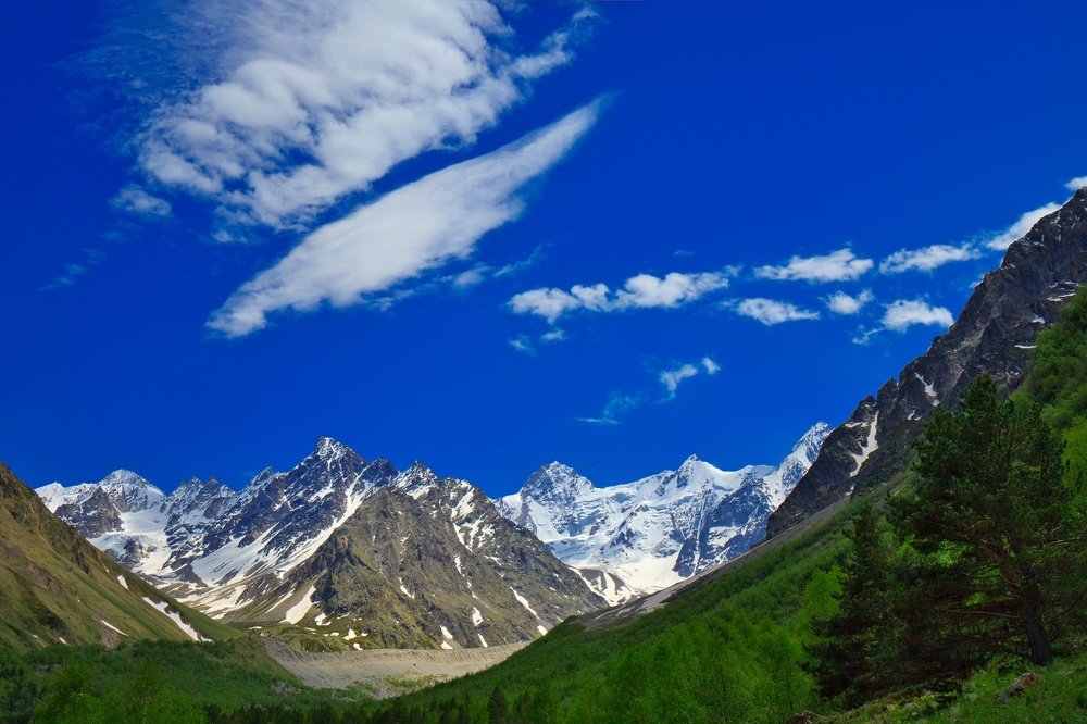 Высоко в горах