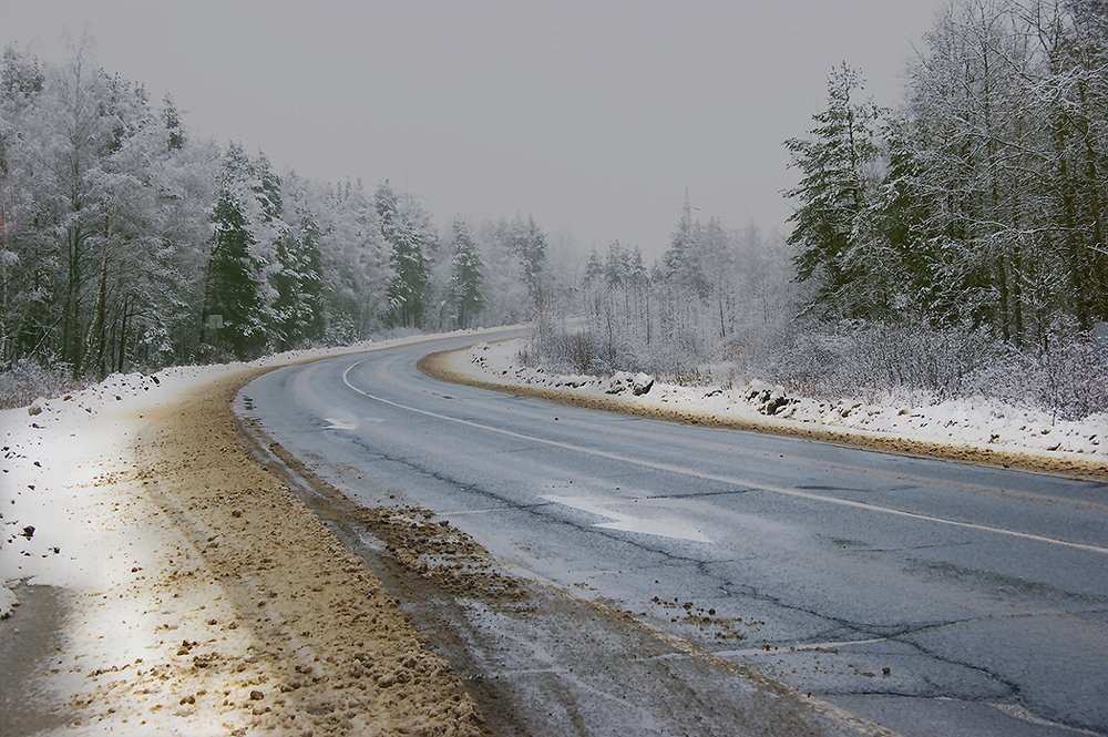 Зимняя дорога.