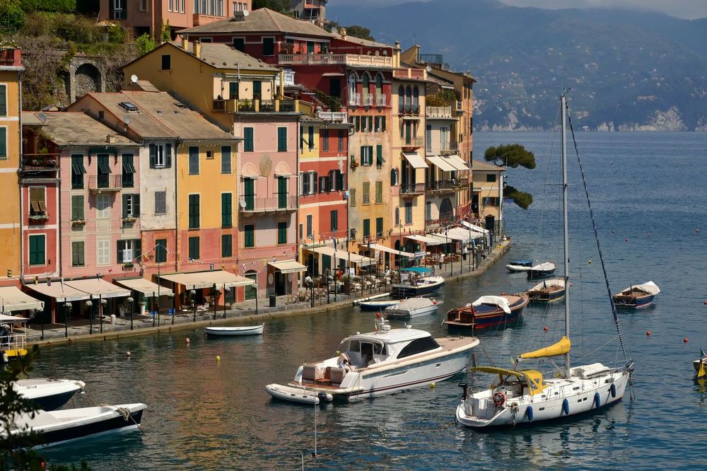 Портофино.  Италии.