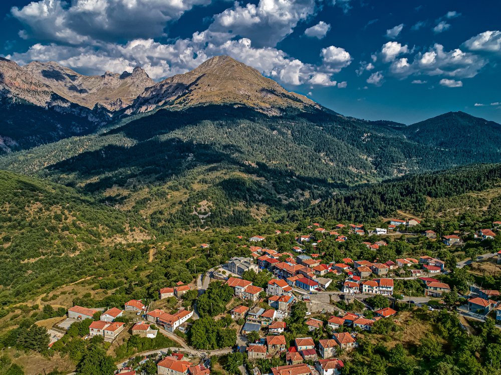 Artotina, a historical village in Central Greece.