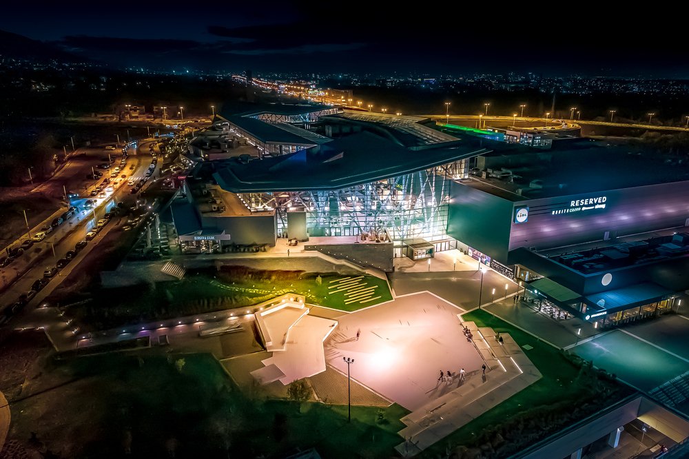 Nights out in a mall in Sofia