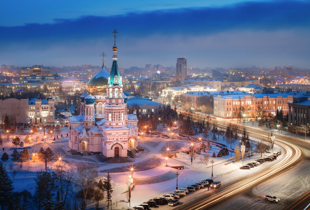 Зима в Омске