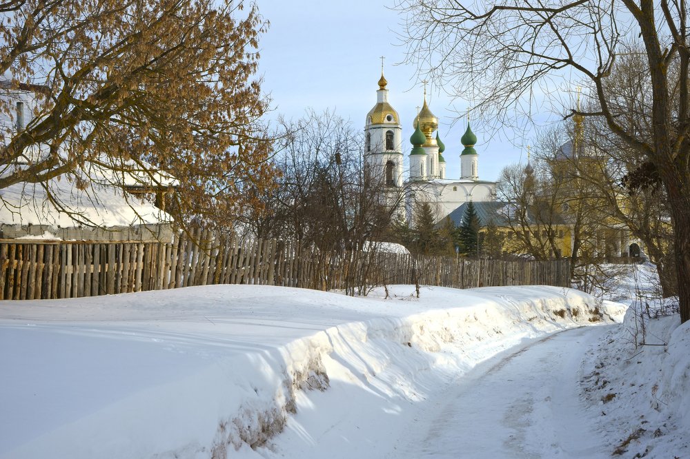 Зима в деревне