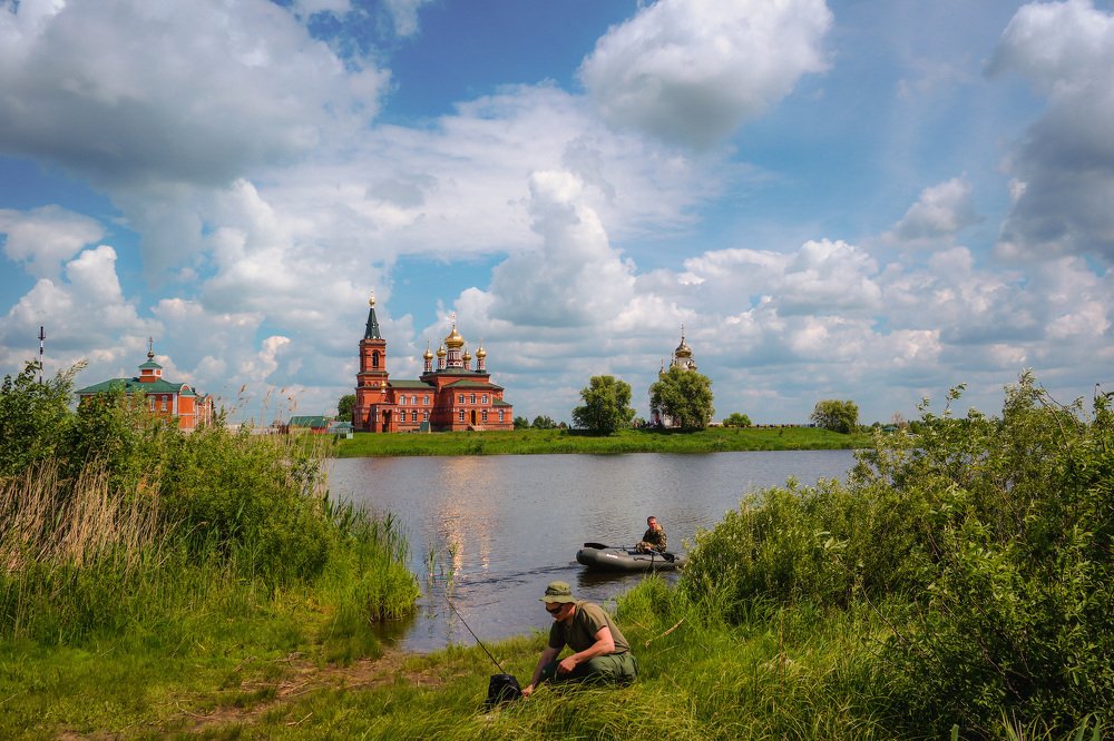 На рыбалке ......