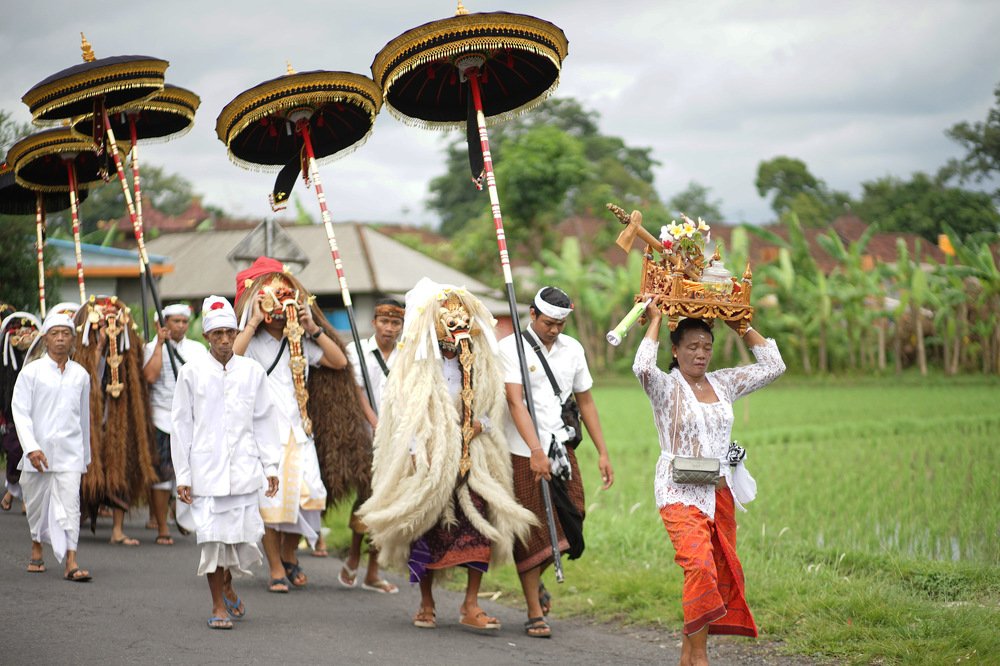 Balinese Melasti Ceremony