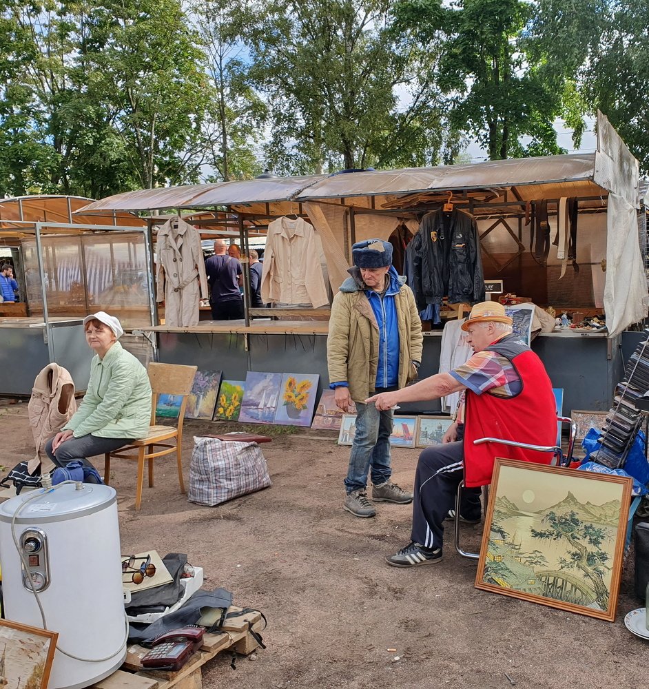 Street market at SpB