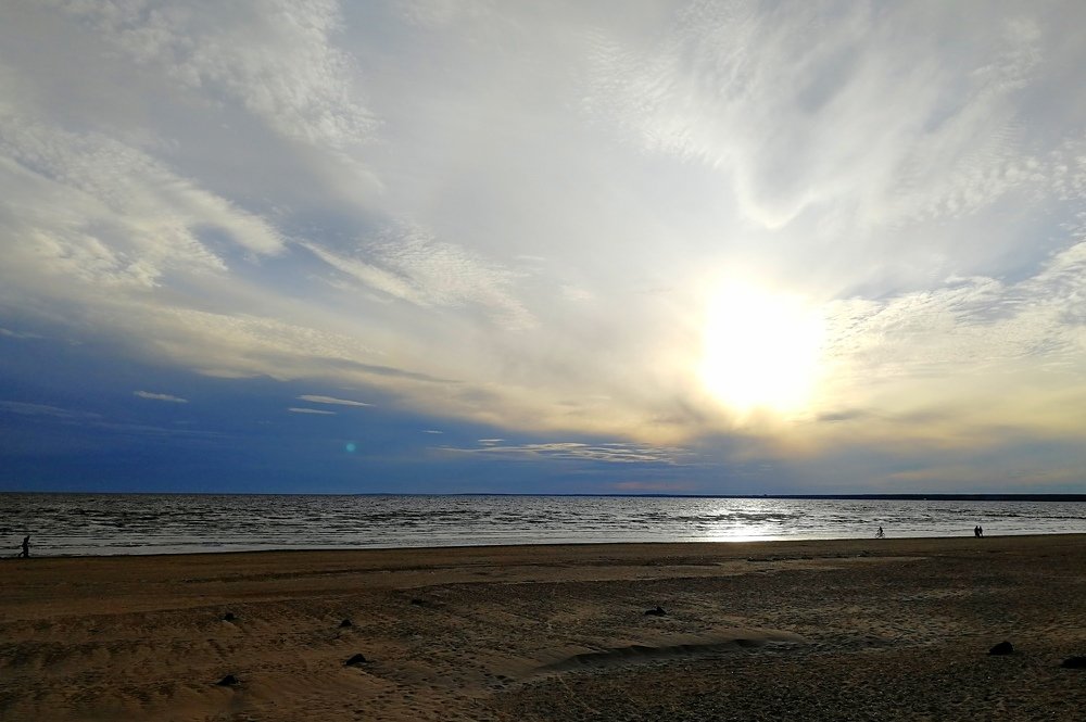 Закат на Финском заливе