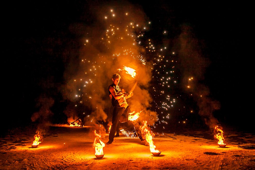 Дух Огня начни игру