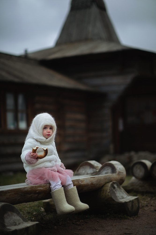 Little russian girl