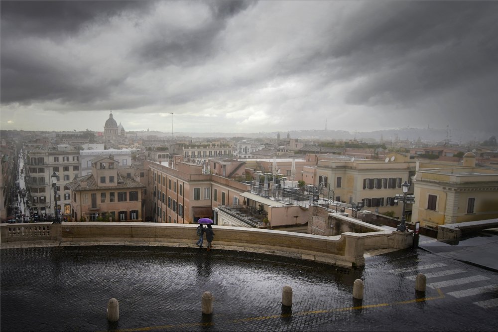 Ноябрьский дождь в Риме