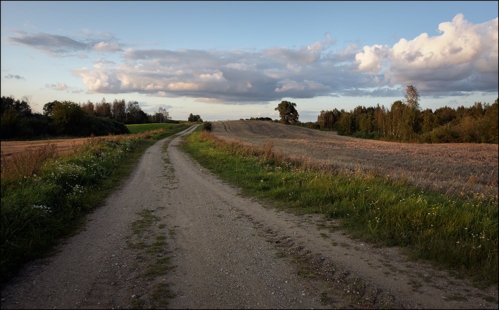 Вечер в августе