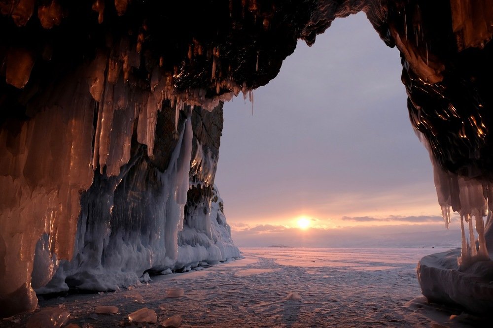 Baikal sunset