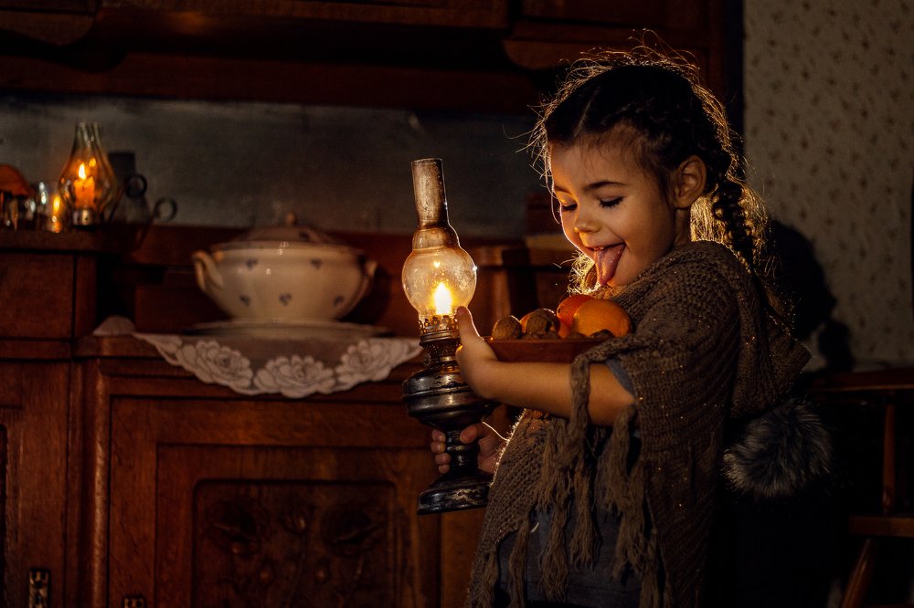 в гостях у бабули