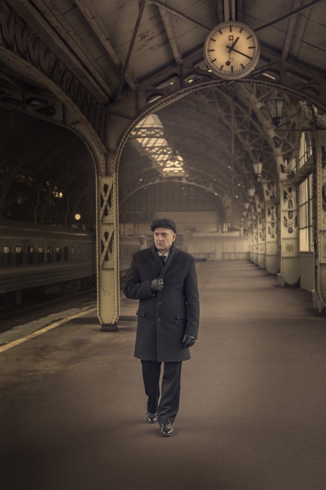 Витебский вокзал, 100 лет тому назад...