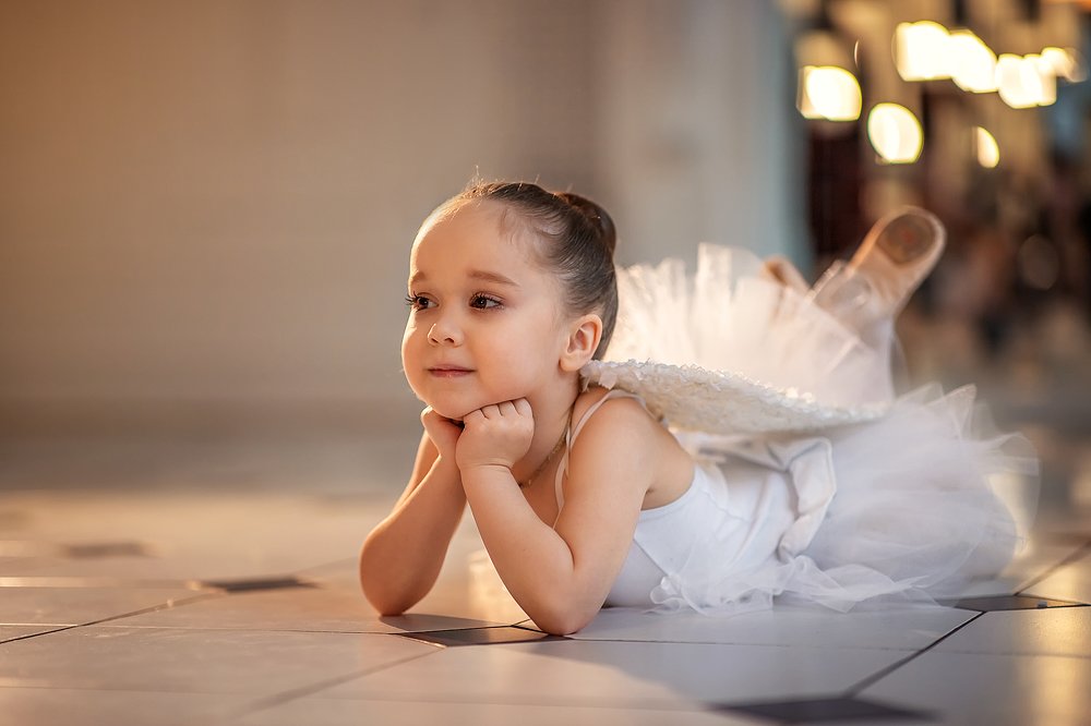 Little ballet angel