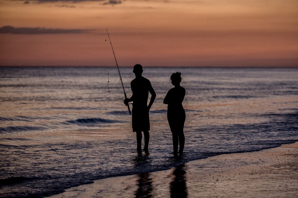 Сонце зашло.