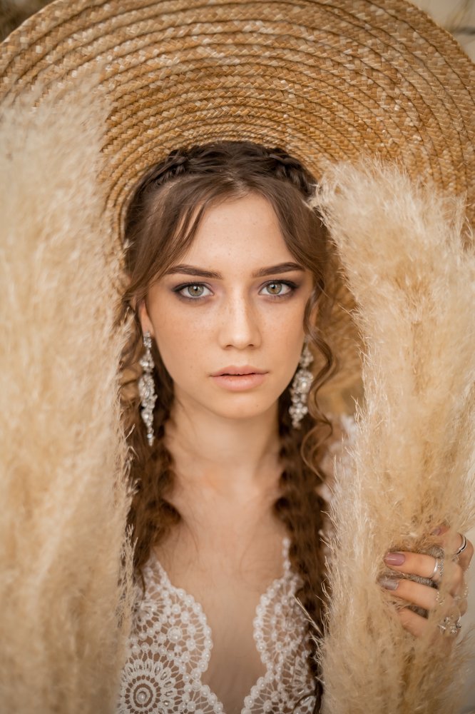 Портрет девушки в стиле Boho