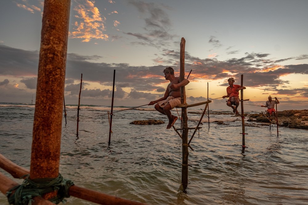 The stillt fishermen