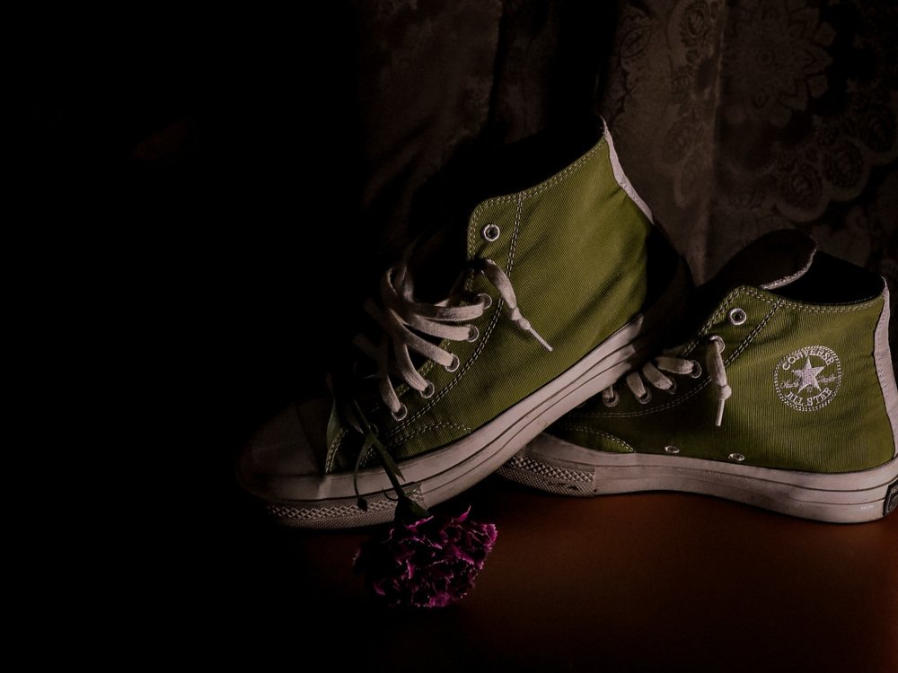 ' I left my love behind '