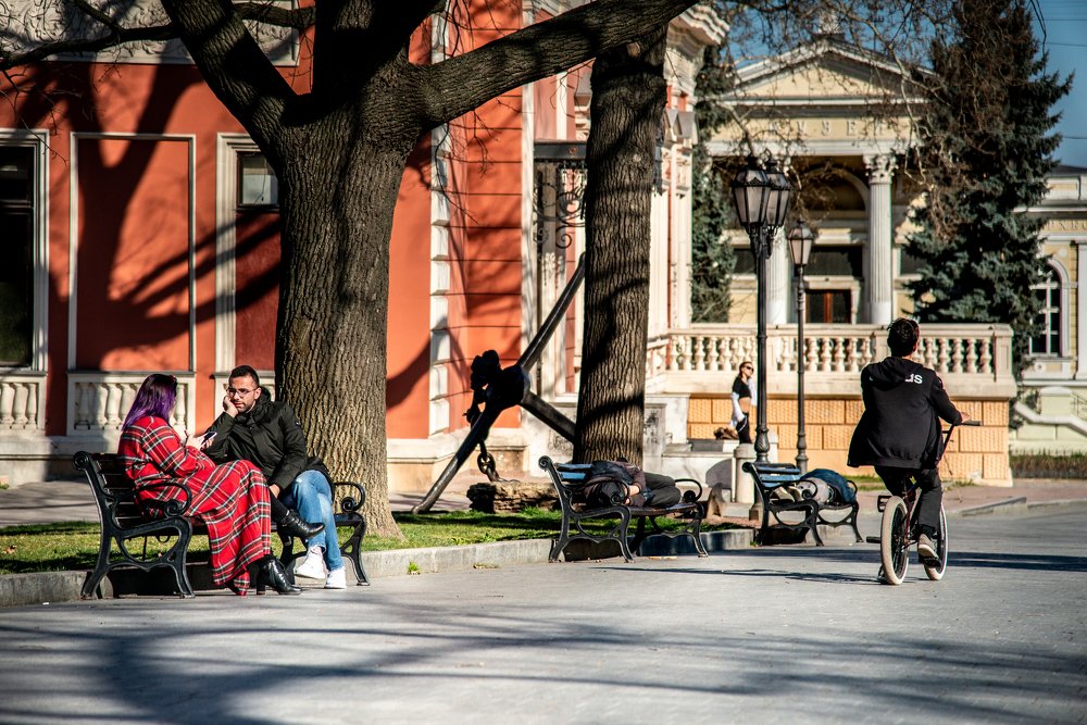Начало...Соблюдение дистанции