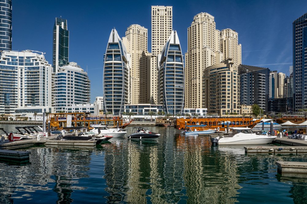 Район Дубай-Марина... г. Дубай, ОАЭ...