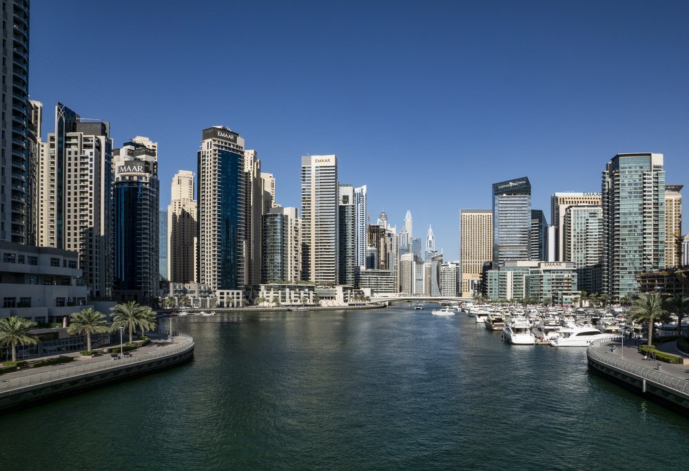 Район Дубай-Марина... г. Дубай, ОАЭ...