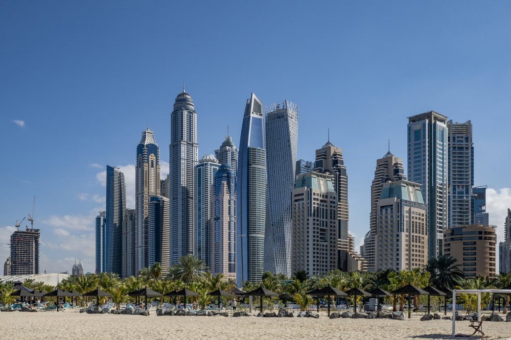 Район Дубай-Марина... г. Дубай, ОАЭ...