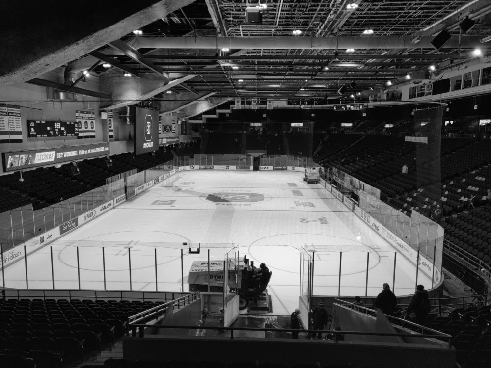 Stadium after the game