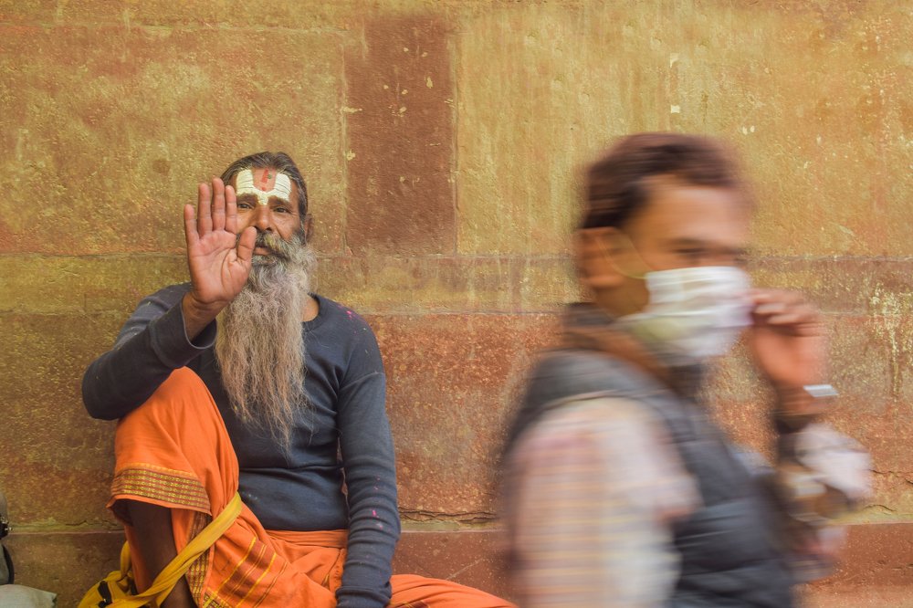 Streets Of Vrindavan.