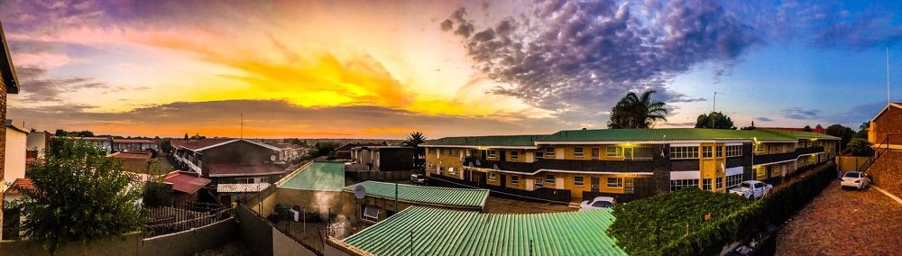 Summer Sunset in South Africa