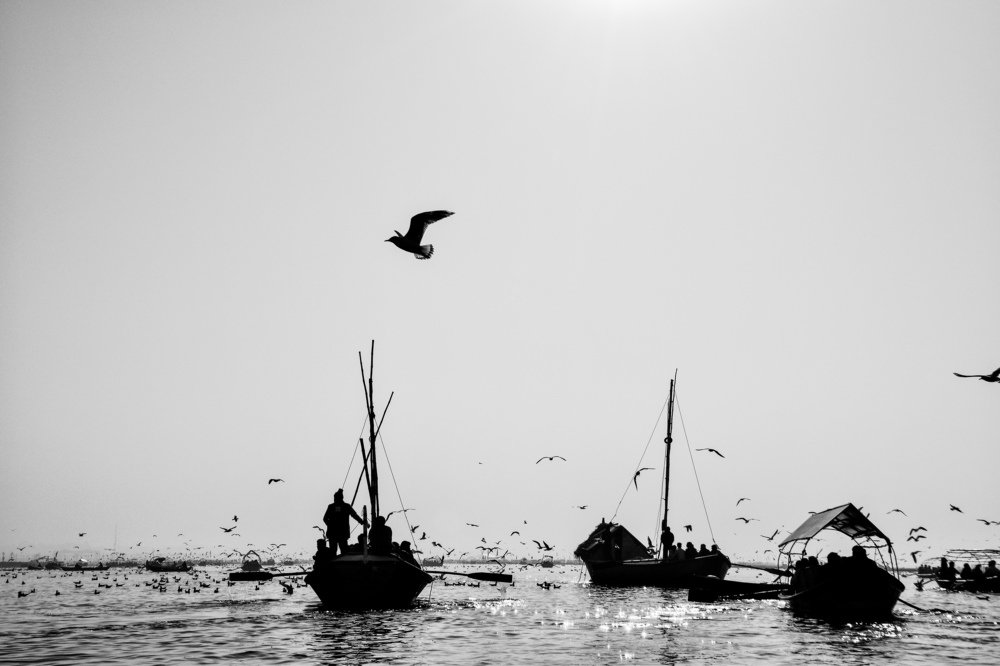 People's life in water