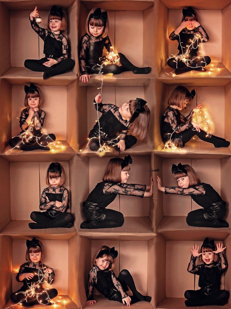 Маленький мир маленькой девочки.