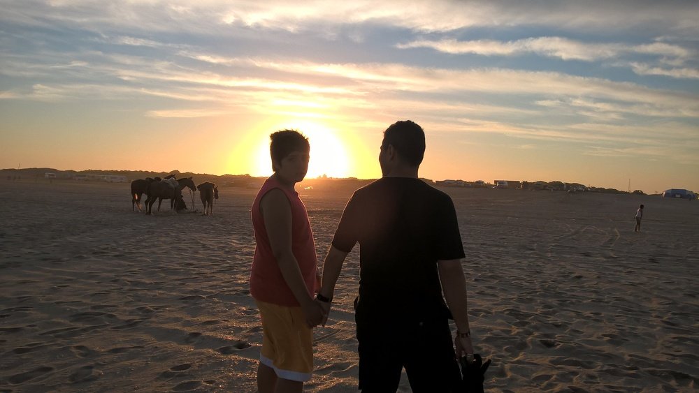 Father and son