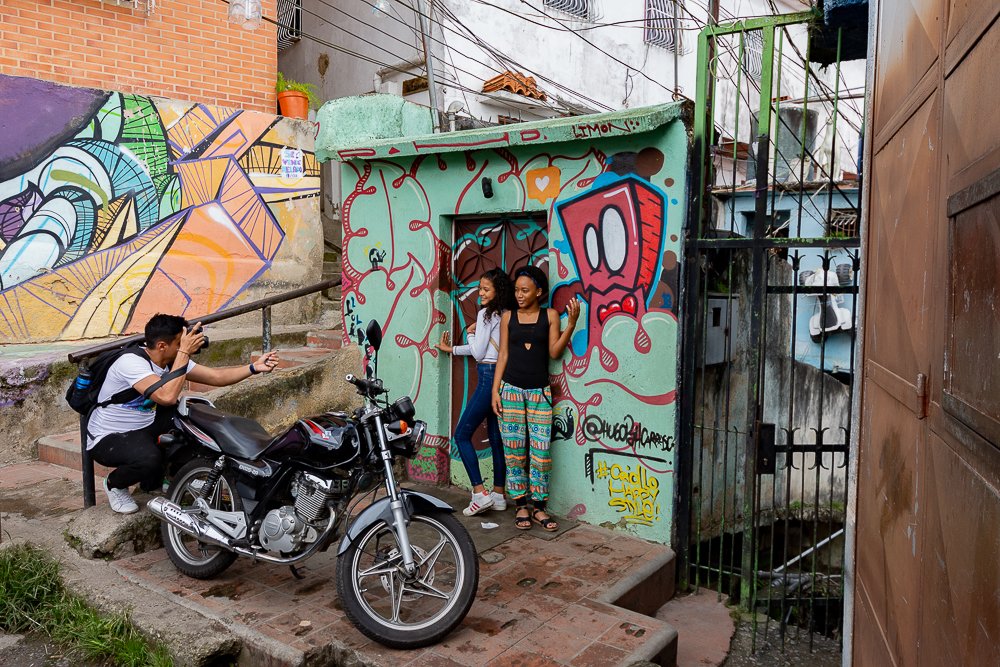 Photographers in action.