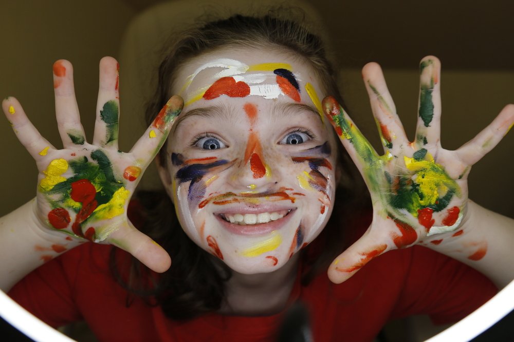 Маленькая художница