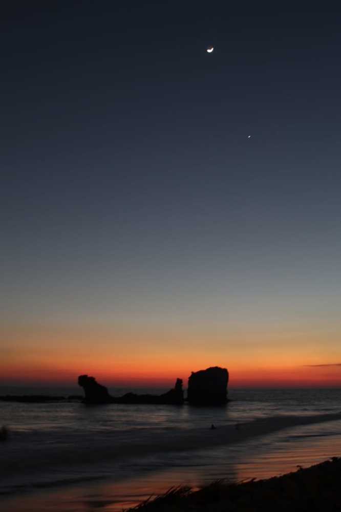 Anochecer en el Tunco Beach