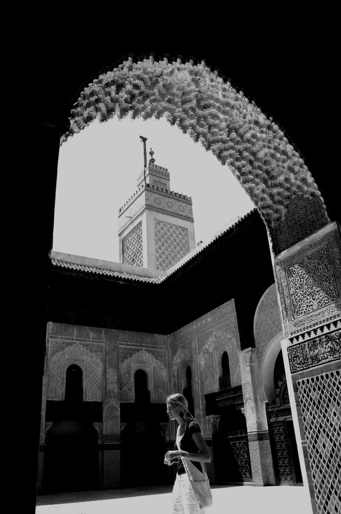 Mosque in the Moroccan city of Fez