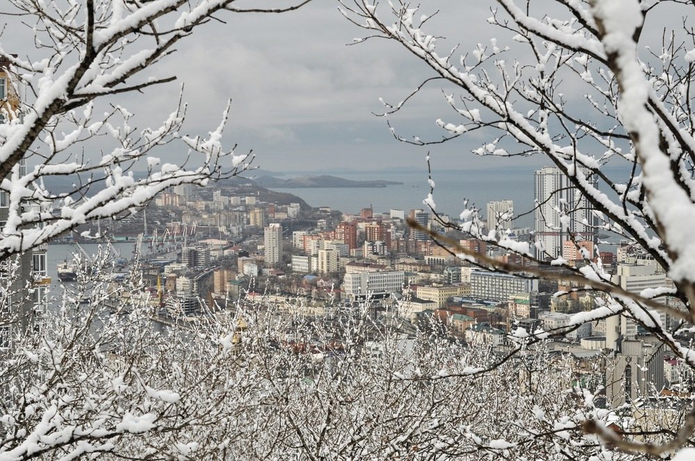 г. Владивосток. Утро 08.04.2020 г.