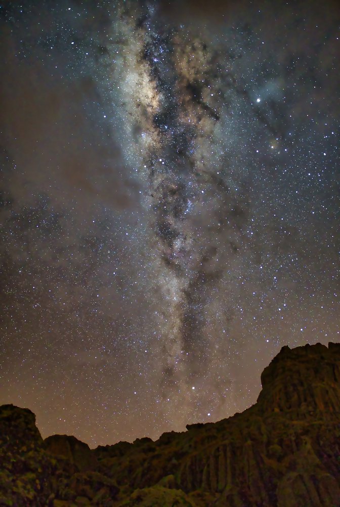 Milky  Way in the Peruvian Andes
