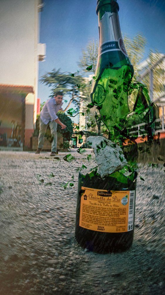 La bouteille du confinement