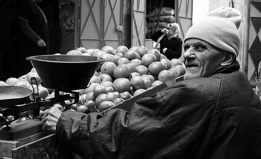 The seller of tomatoes
