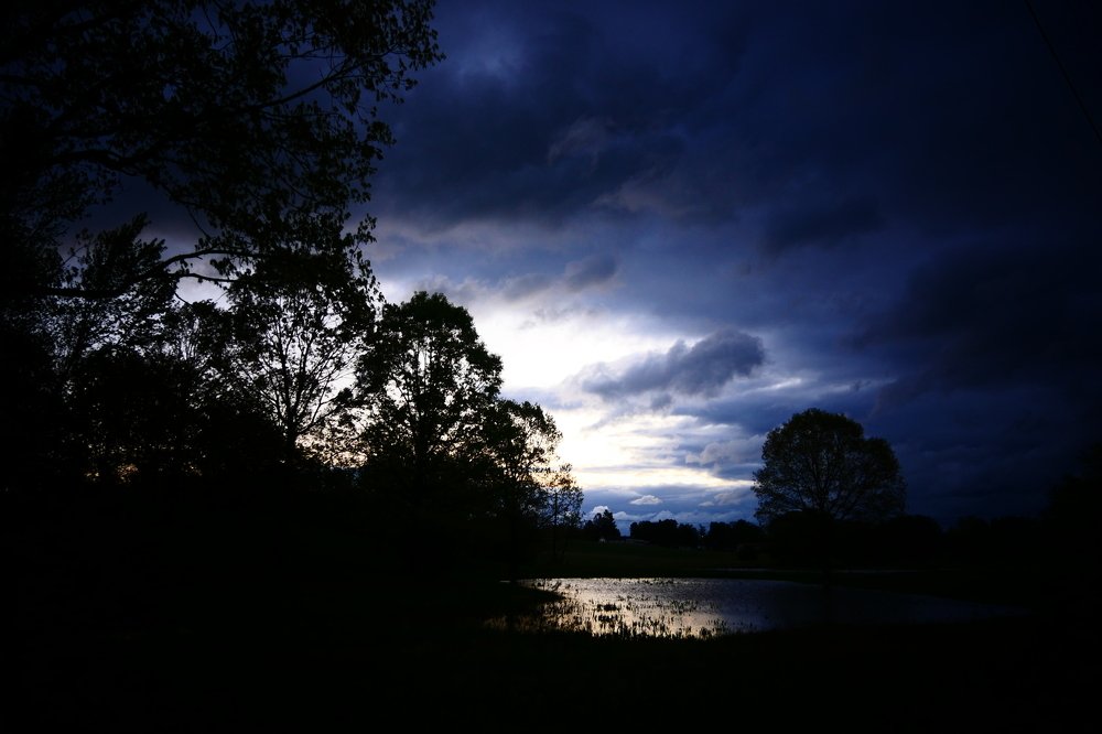 Апрельская ночь.