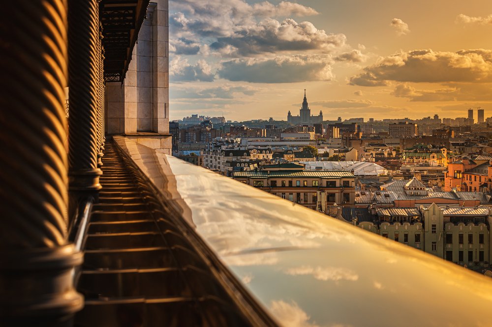 На закате летнего дня