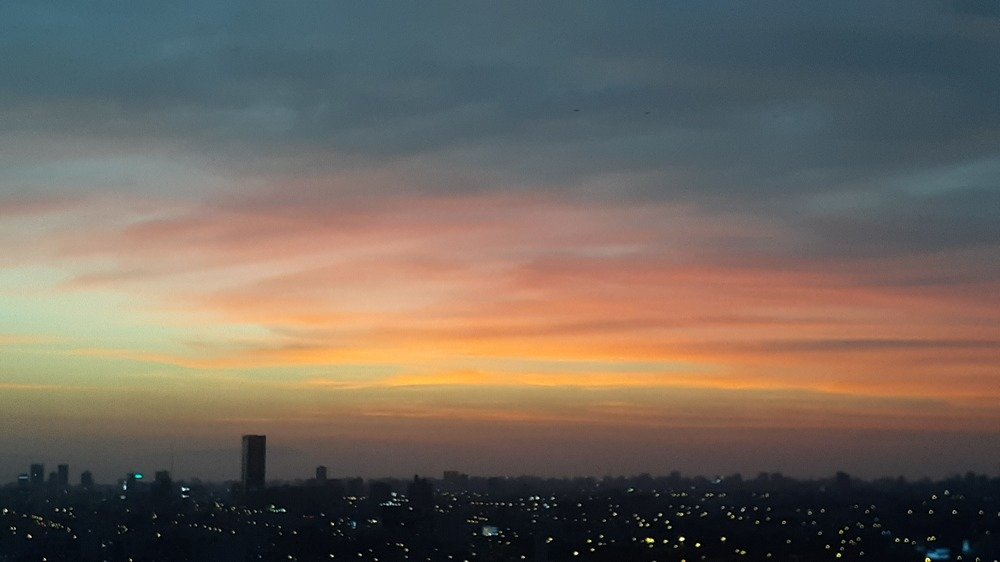 Atardecer de colores