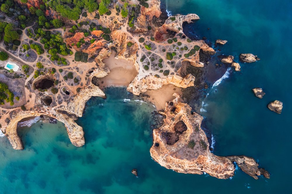 Portugal Portimão João de Arens Beach